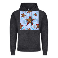 Vintage Black 4th of july leopard star seamless pattern Vintage Hoodie - BundleAndBundleShop