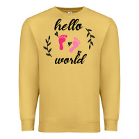Hello World Premium Sweatshirt | Teevron