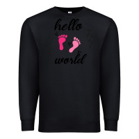 Black Hello world Premium Sweatshirt - Bettercallsaul