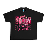 Black merry and bright pink Christmas Urban Heavy Tee - Jasminsmagicworld