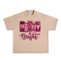 Burro merry and bright pink Christmas Urban Heavy Tee - Jasminsmagicworld