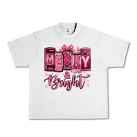Lunar Rock merry and bright pink Christmas Urban Heavy Tee - Jasminsmagicworld