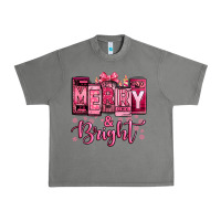 Tornado merry and bright pink Christmas Urban Heavy Tee - Jasminsmagicworld