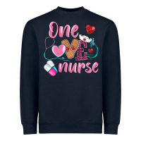 Navy one loved nurse Heavyweight Sweatshirt - BarkalooDesign