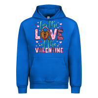 Cobalt for the love of the valentine Urban Hoodie - OliviaCreatesArt
