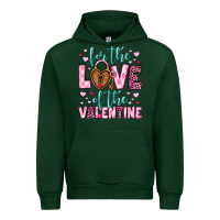 Forest Green for the love of the valentine Urban Hoodie - OliviaCreatesArt