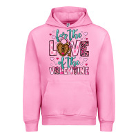 Fuchsia Pink for the love of the valentine Urban Hoodie - OliviaCreatesArt