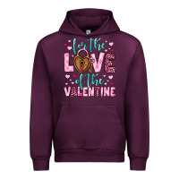 Mauve Wine for the love of the valentine Urban Hoodie - OliviaCreatesArt