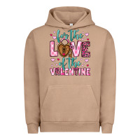 Pigment Burro for the love of the valentine Urban Hoodie - OliviaCreatesArt