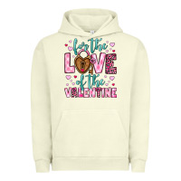Pigment Pistachio for the love of the valentine Urban Hoodie - OliviaCreatesArt