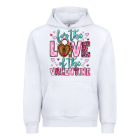 White for the love of the valentine Urban Hoodie - OliviaCreatesArt