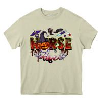 Mossy halloween nurse life Heavy Core Tee - BarkalooDesign