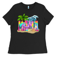 Black summer mama Ladies Tee - texasbilliewilder