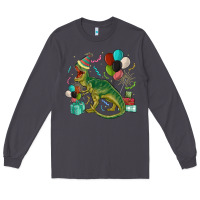 Smoke party t rex Long Sleeve Tee - MaliasSmallBusiness