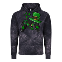 Cloud Black St Patricks Day Gamer Vintage Hoodie - Jasminsmagicworld