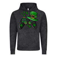 Vintage Black St Patricks Day Gamer Vintage Hoodie - Jasminsmagicworld