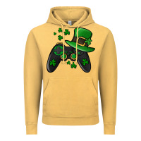 Vintage Mustard St Patricks Day Gamer Vintage Hoodie - Jasminsmagicworld