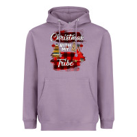 Lavender Christmas With My Tribe Heavyweight Hoodie - Bettercallsaul