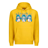 Lemon snowman winter Premium Hoodie - JahusDesignShop