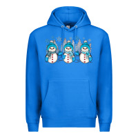 True Royal snowman winter Premium Hoodie - JahusDesignShop