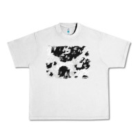 Lunar Rock black and white cowhide backround Urban Heavy Tee - NancyCooperArtShop