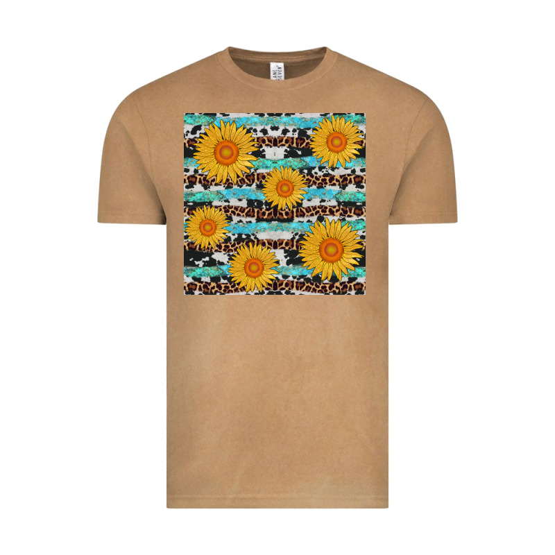 Sunflower Western Seamless Vintage Tee by AdoDesignShop | Teevron