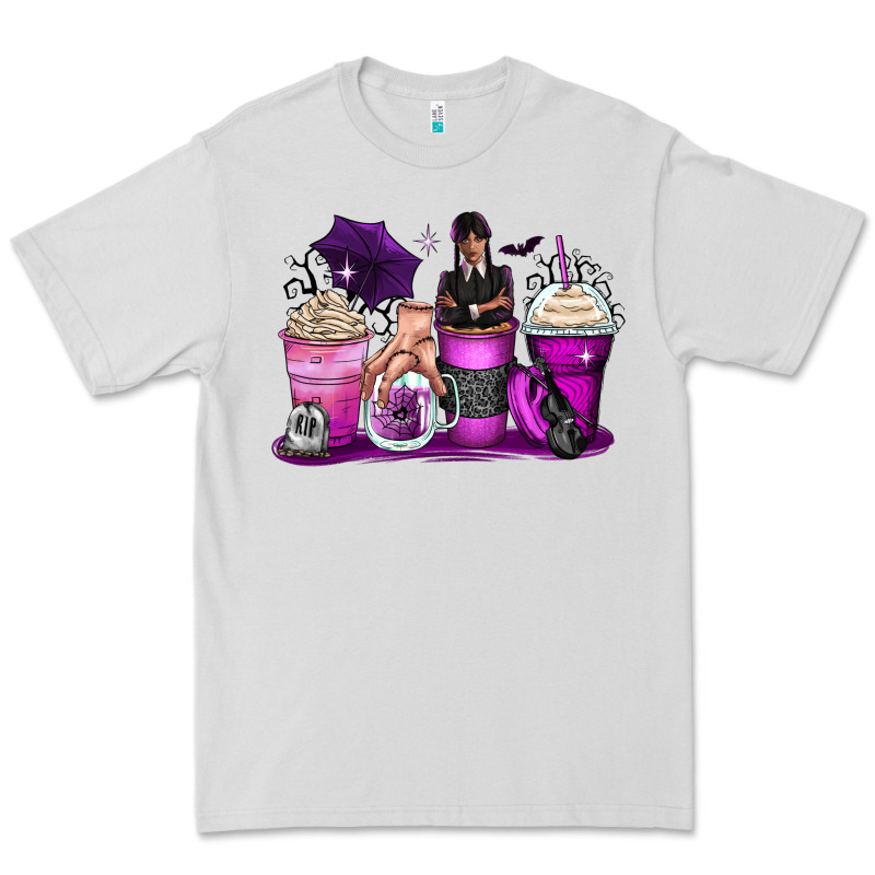 Wednesday Coffee Cups Premium Tee by Zillion Design Studio | Teevron