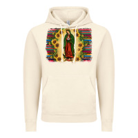 Vintage Artic serape our lady of guadalupe2 Vintage Hoodie - JahusDesignShop