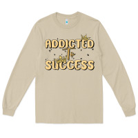 Mushroom addicted to success Long Sleeve Tee - MaliasSmallBusiness