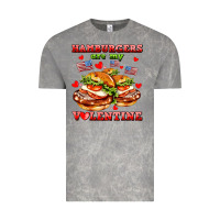 Cloud Rock hamburger are my valentine Vintage Tee - AdoDesignShop