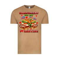 Vintage Camel hamburger are my valentine Vintage Tee - AdoDesignShop