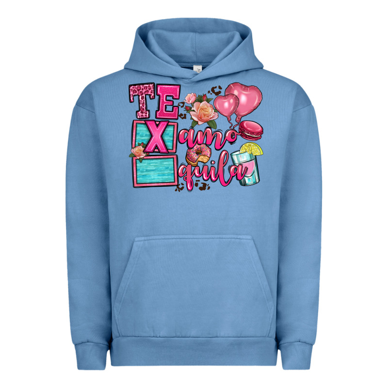 Te Quila Te Amo Urban Hoodie by OliviaCreatesArt | Teevron