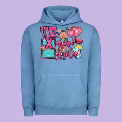 Te Quila Te Amo Urban Hoodie Designed By Oliviacreatesart