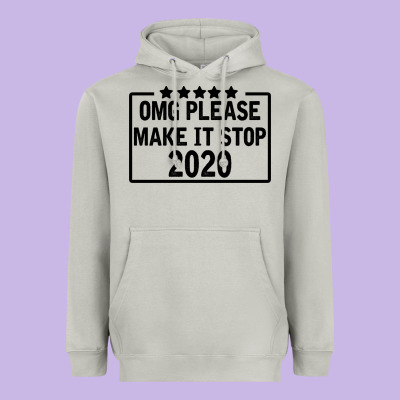 Omg Please Make It Stop 2020 Heavyweight Hoodie Designed By Bettercallsaul