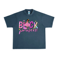 Midnight Navy black princess black girl Urban Heavy Tee - NancyCooperArtShop