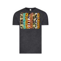 Vintage Black western brushstroke Vintage Tee - AdoDesignShop