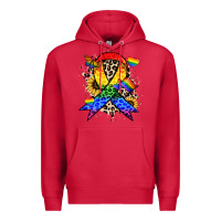 Cardinal Pride ribbon Premium Hoodie - NancyCooperArtShop