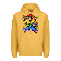 Pride Ribbon Premium Hoodie | Teevron