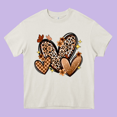 Melanin Hearts Heavy Core Tee Designed By Zillion Design Studio