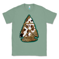 Sage cowhide leopard arrowhead Classic Tee - Jasminsmagicworld