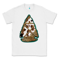 White cowhide leopard arrowhead Classic Tee - Jasminsmagicworld