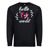 Black Hello world Premium Sweatshirt - Bettercallsaul