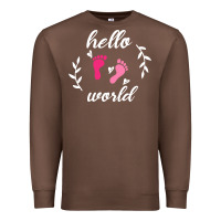 Chestnut Hello world Premium Sweatshirt - Bettercallsaul