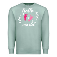 Seafoam Hello world Premium Sweatshirt - Bettercallsaul