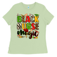 Matcha black nurse magic Ladies Tee - Zillion Design Studio