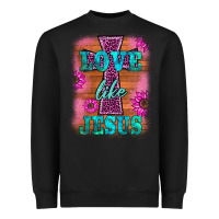 Black love like jesus Heavyweight Sweatshirt - BarkalooDesign