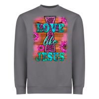 Storm love like jesus Heavyweight Sweatshirt - BarkalooDesign