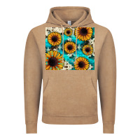 Vintage Coffee gemstone sunflower Vintage Hoodie - JahusDesignShop