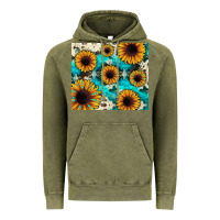 Vintage Olive gemstone sunflower Vintage Hoodie - JahusDesignShop