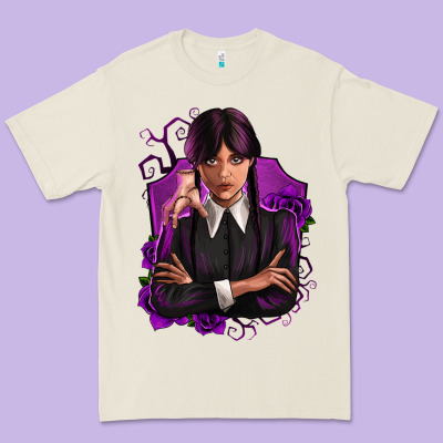 Wednesday Premium Tee Designed By Zillion Design Studio